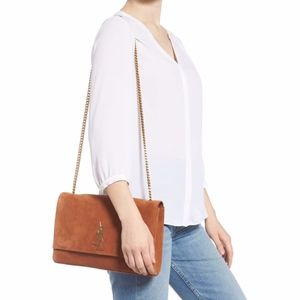 kate medium reversible in suede and smooth leather